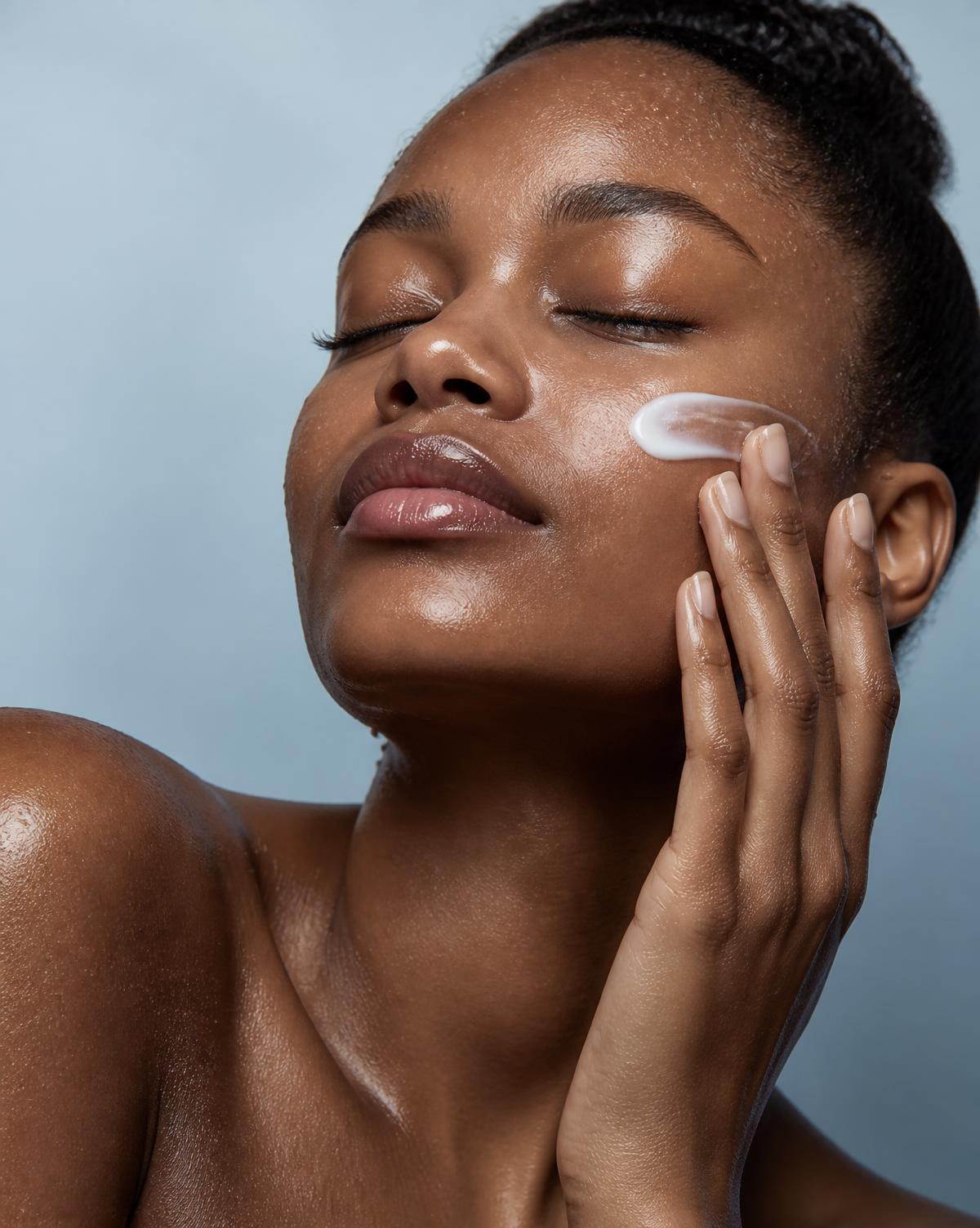 Radiant, well-cared-for skin after a personalized skin service